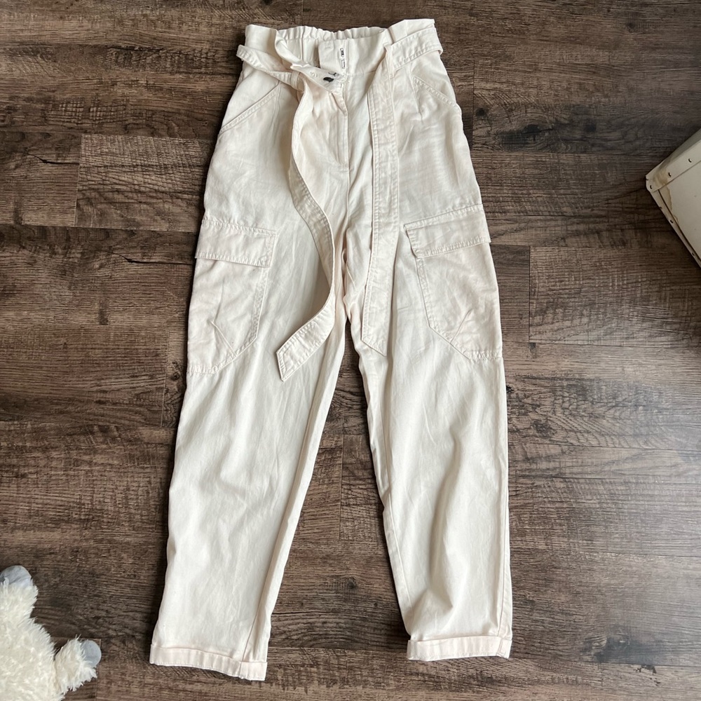Wide Leg Cargo Pants